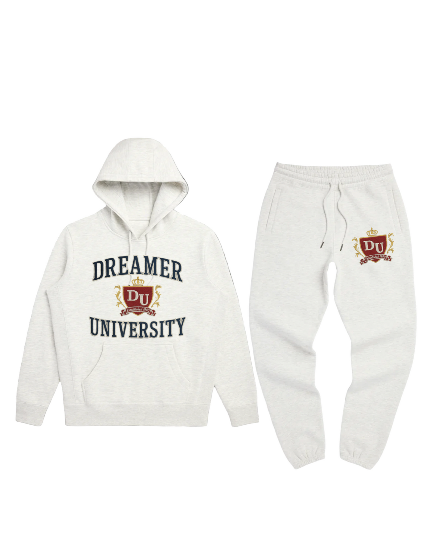 University Uniform Fully Embroidered ( Ash Heather )