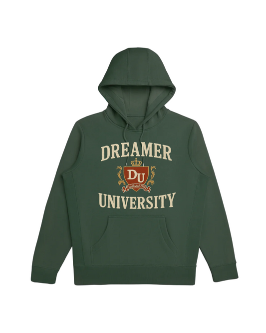 University Uniform Fully Embroidered Hoody ( Ivy Green )