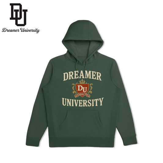University Uniform Fully Embroidered Hoody ( Ivy Green )